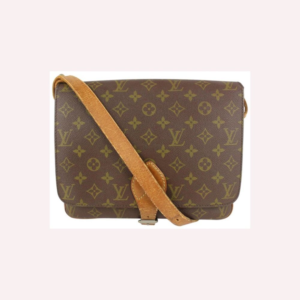 Louis Vuitton Monogram Cartouchiere GM Crossbody Bag 1014lv18